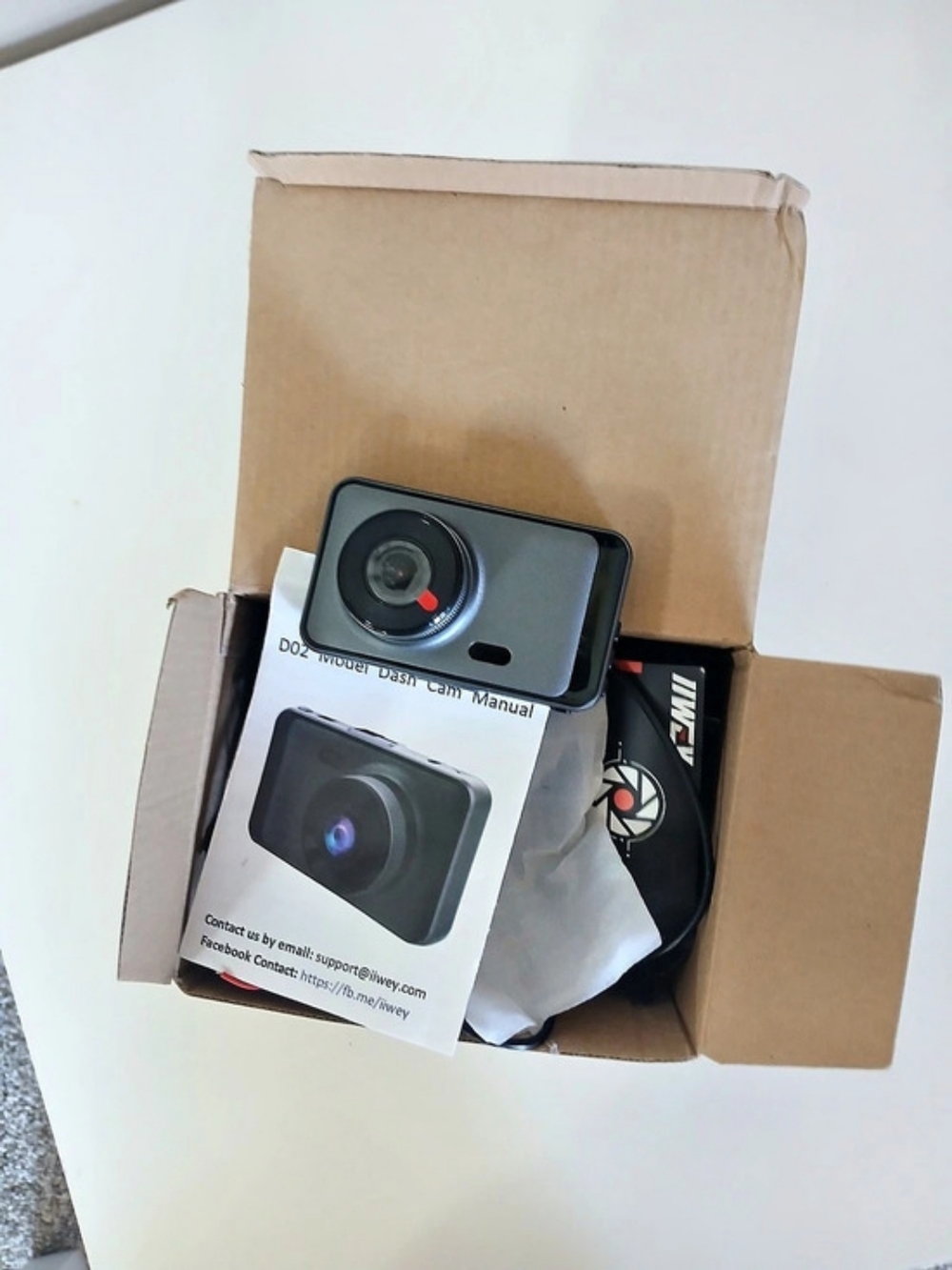 Driving Video Recorder Car Dash Camera with Box Like New